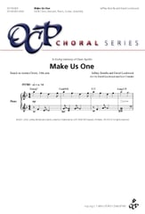 Make Us One SATB choral sheet music cover